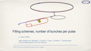 Filling schemes number of bunches per pulse K
