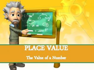 PLACE VALUE The Value of a Number Math