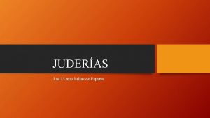 JUDERAS Las 15 mas bellas de Espaa JUDERA
