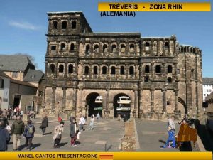 TRVERIS ZONA RHIN ALEMANIA MANEL CANTOS PRESENTACIONS Trveris