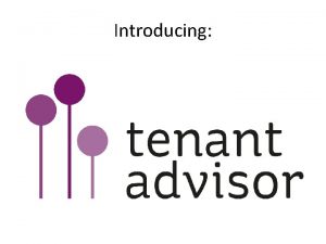 Introducing One place for tenants and landlords Share