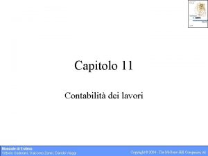 Capitolo 11 Contabilit dei lavori Manuale di Estimo