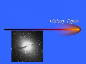 Galaxy Types Distant Nebulae Charles Messiers objects included