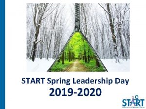 START Spring Leadership Day 2019 2020 Polleverywhere 37607