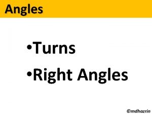 Angles Turns Right Angles mdhazrin Angles Turns Right