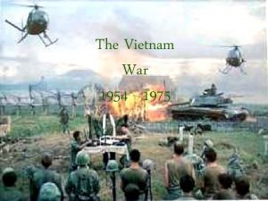 The Vietnam War 1954 1975 Vietnam TimelineBar Graph