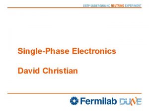 SinglePhase Electronics David Christian Consortium Membership and Organization