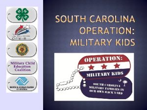 WHAT IS OPERATION MILITARY KIDS OMK A partnership