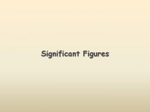 Significant Figures Rules for Counting Significant Figures Details