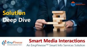 Solution Deep Dive Smart Media Interactions An Emp