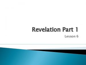 Revelation Part 1 Lesson 6 Review Ephesus Correct