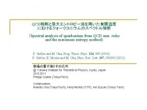 QCD Spectral analysis of quarkonium from QCD sum
