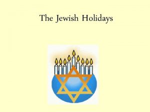 The Jewish Holidays Tu BShvat Arbor Day New