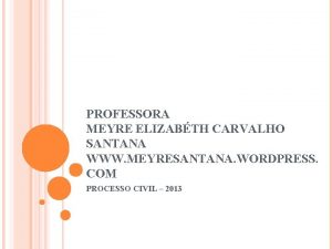 PROFESSORA MEYRE ELIZABTH CARVALHO SANTANA WWW MEYRESANTANA WORDPRESS