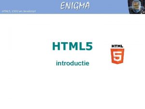 HTML 5 CSS 3 en Java Script HTML