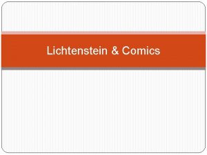 Lichtenstein Comics Roy Lichtenstein American pop artist born