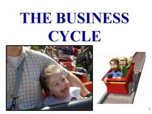 THE BUSINESS CYCLE 1 THE BUSINESS CYCLE The