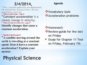 SP 1 c Compare graphically and algebraically the