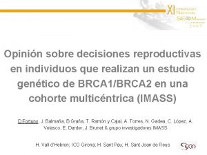 Opinin sobre decisiones reproductivas en individuos que realizan