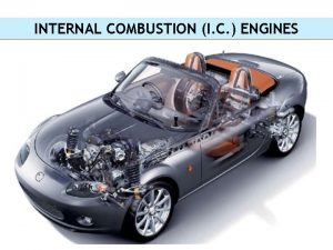 INTERNAL COMBUSTION I C ENGINES INTERNAL COMBUSTION I