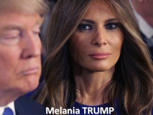 Melania TRUMP Melania est la trs canon pouse