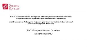 Role of NGOs in Sustainable Development Addressing Imbalances