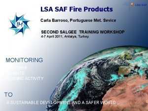 frente do nosso tempo LSA SAF Fire Products