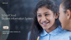 School Cloud Student Information System Michetti Information Solutions
