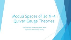 Moduli Spaces of 3 d N4 Quiver Gauge