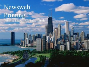 Newsweb Printing Offset Digital Chicago Illinois Our Focus