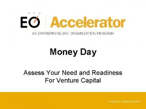 Money Day Assess Your Need and Readiness For