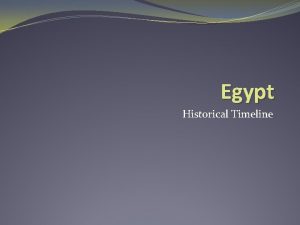 Egypt Historical Timeline TERMS Dynasty Monarchy Hieroglyphics EGYPT