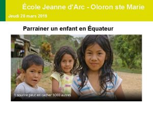 cole Jeanne dArc Oloron ste Marie Jeudi 28