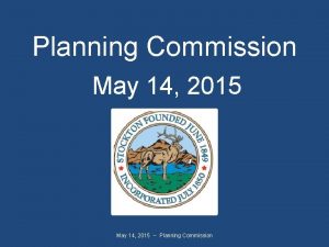 Planning Commission May 14 2015 Planning Commission Alcohol