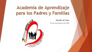 Academia de Aprendizaje para los Padres y Familias