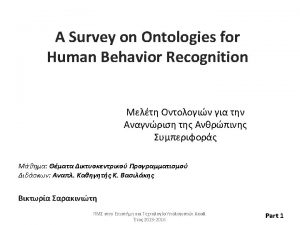 Task Models Gharsellaoui et al 2012 HTA Hierarchical