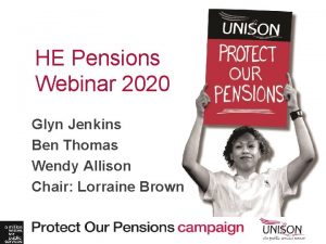 HE Pensions Webinar 2020 Glyn Jenkins Ben Thomas