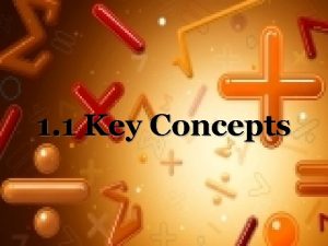 1 1 Key Concepts Undefined Terms Palabras que