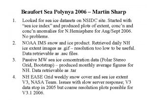 Beaufort Sea Polynya 2006 Martin Sharp 1 2