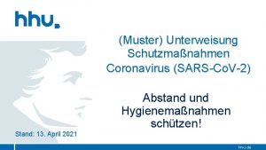 Muster Unterweisung Schutzmanahmen Coronavirus SARSCo V2 Abstand und