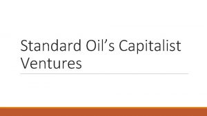 Standard Oils Capitalist Ventures John D Rockefeller Born