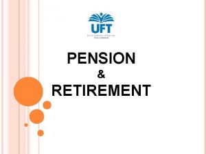 PENSION RETIREMENT MEMBERSHIP SERVICE Service Credit Membership service