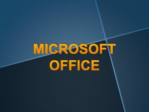 MICROSOFT OFFICE CAR ACT ERI STIC AS Inclu