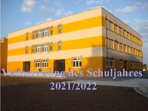 Vorbereitung des Schuljahres 20212022 Berufliches Gymnasium des OSZ