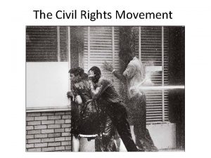 The Civil Rights Movement Plessy v Ferguson Supreme