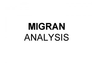 MIGRAN ANALYSIS Trailer http www youtube comwatch vgj