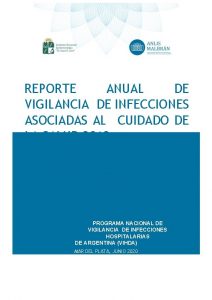 REPORTE ANUAL DE VIGILANCIA DE INFECCIONES ASOCIADAS AL