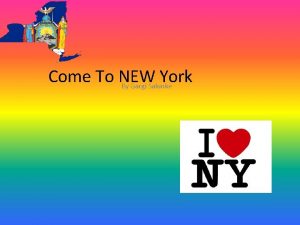 Come To NEW York By Gargi Salunke Symbols