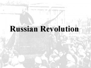 Russian Revolution Russia Pre World War I Russian