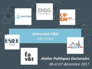 Universit Cible Isite Future Atelier Politiques Doctorales 06